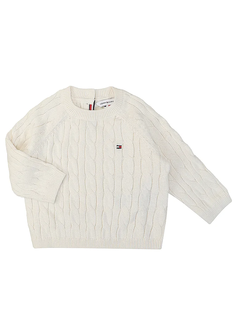 TOMMY HILFIGER Ensemble bébé 3 pièces pull pantalon et bonnet - vue 5